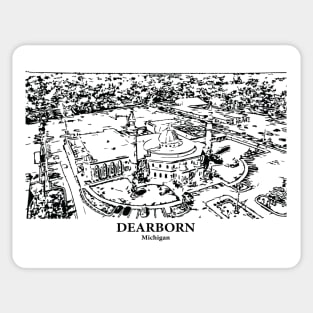 Dearborn - Michigan Sticker